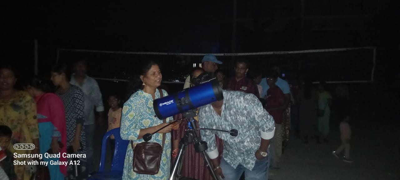 Planet Parade Sky-Watching Program in collaboration with Trichy Astro Club